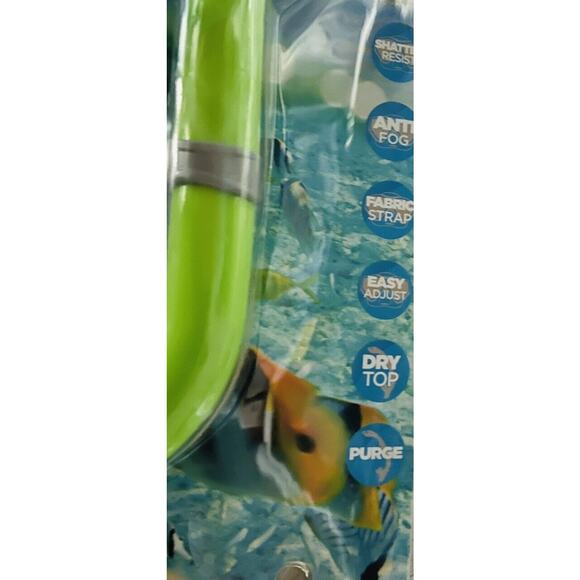 US Divers Playseries Kids Mask and Dry Top Snorkel Combo Set New In Packaging - Picture 7 of 8